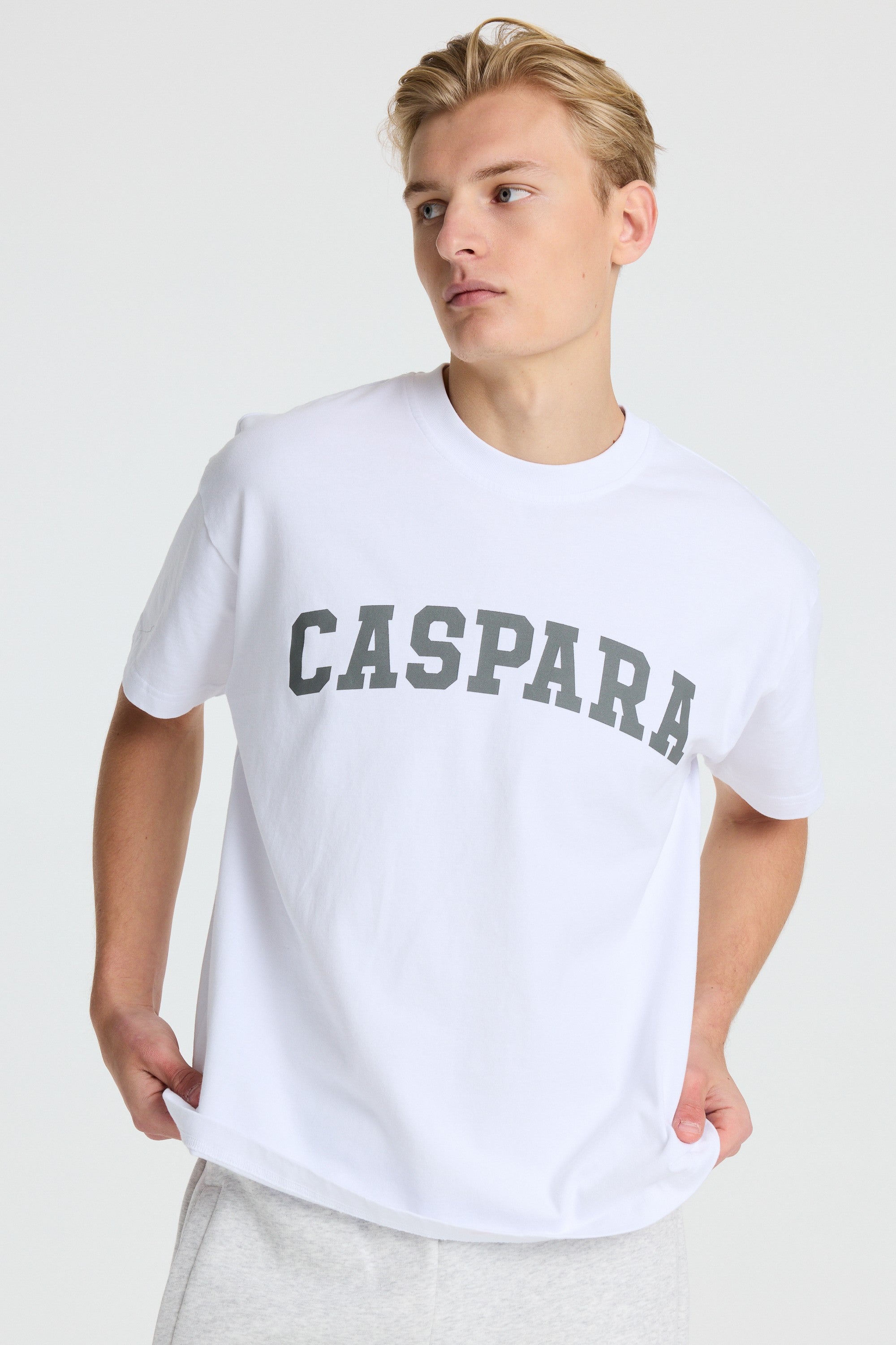 M. All-Star Signature Tee - White/Olive Green